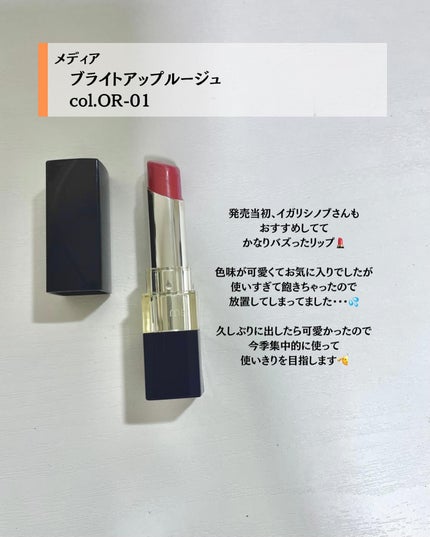 ブライトアップルージュ OR-01/media/口紅の画像