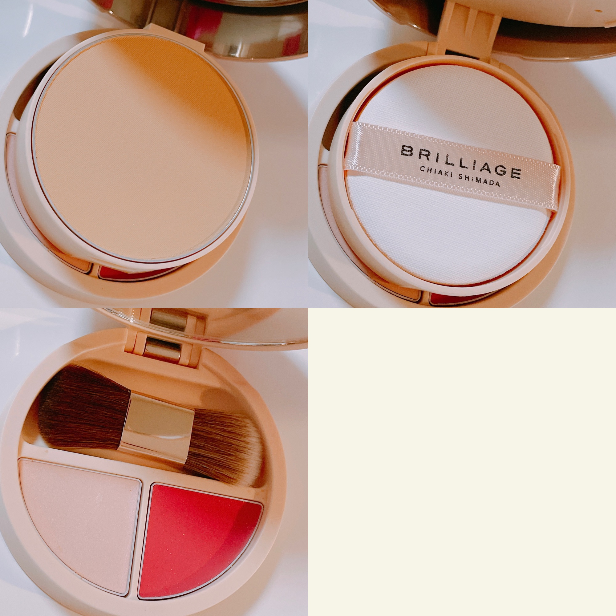 パウダリーファンデーション オーセンティックウーマン ダズリング スキン 20/ブリリアージュ/パウダーファンデーションを使ったクチコミ（3枚目）