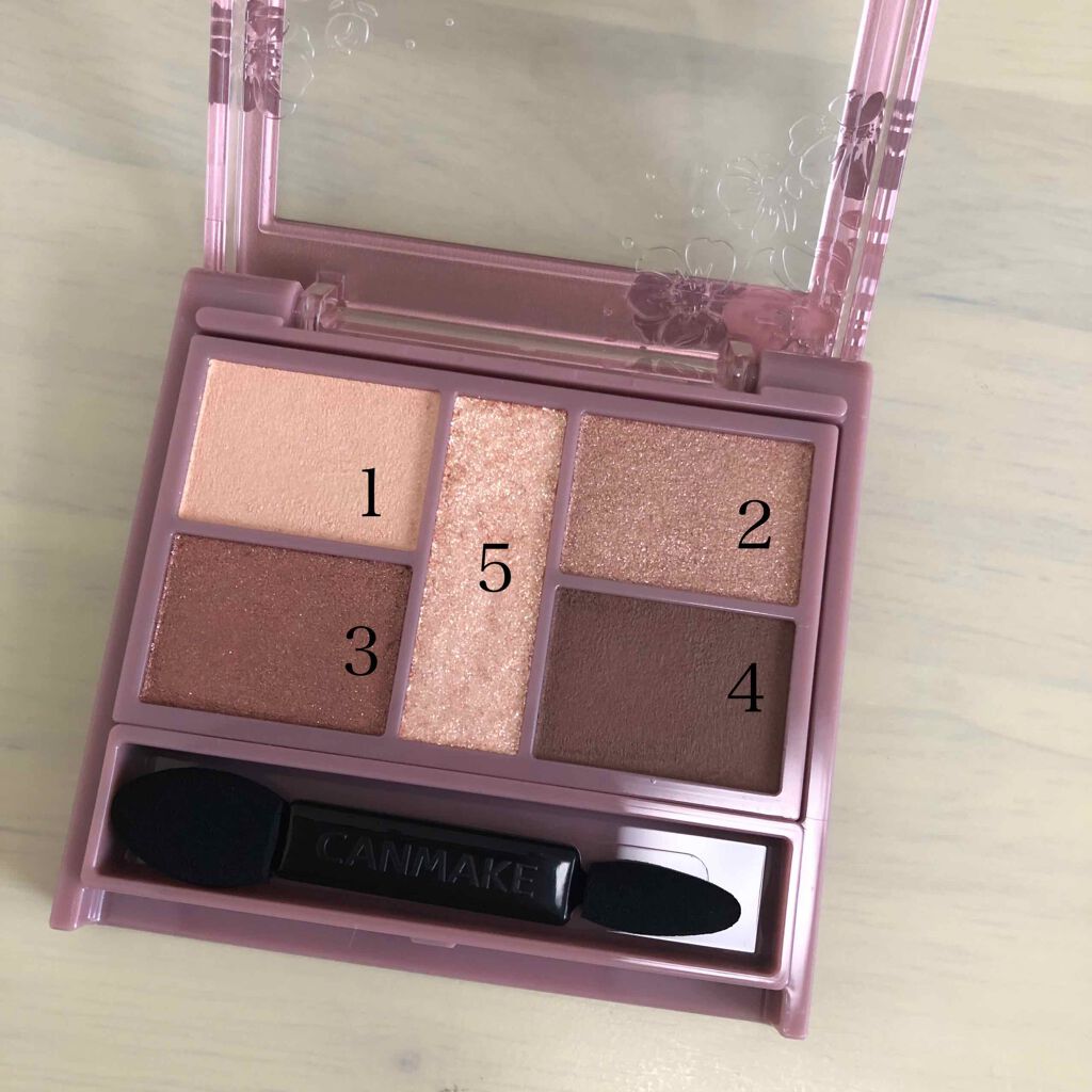 パーフェクトスタイリストアイズ/キャンメイク/アイシャドウパレットを使ったクチコミ(2枚目)