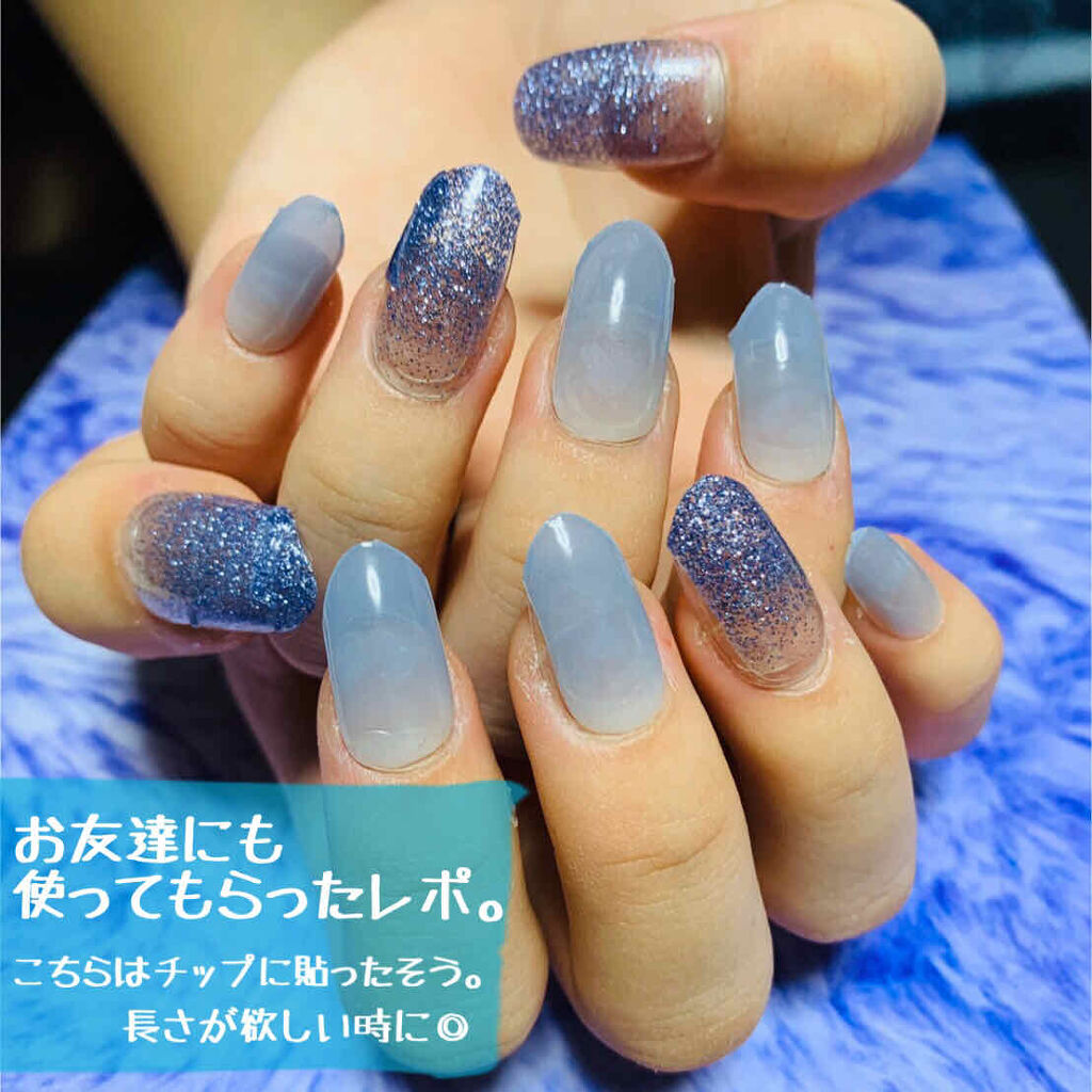 パーフェクトフィット ジェルネイルシール/GELATO FACTORY/ネイルシールを使ったクチコミ（3枚目）