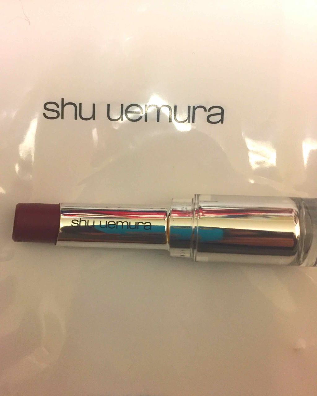 ルージュ アンリミテッド/shu uemura/口紅を使ったクチコミ(1枚目)