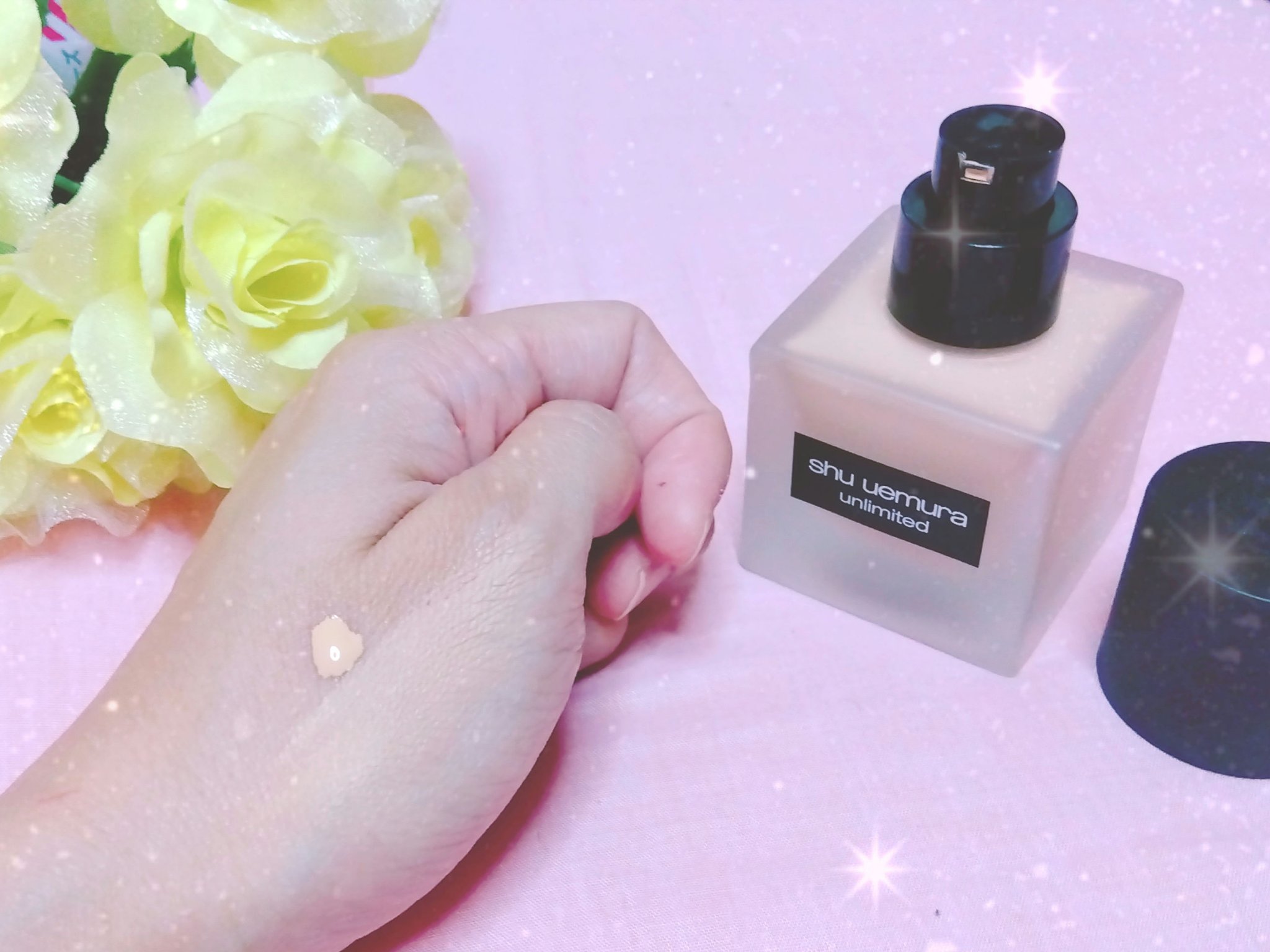 （旧）アンリミテッド ラスティング フルイド/shu uemura/リキッドファンデーションを使ったクチコミ（2枚目）