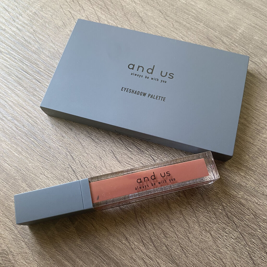 アイシャドウパレット ORBR（オレンジブラウン）/and us/アイシャドウパレットを使ったクチコミ（3枚目）