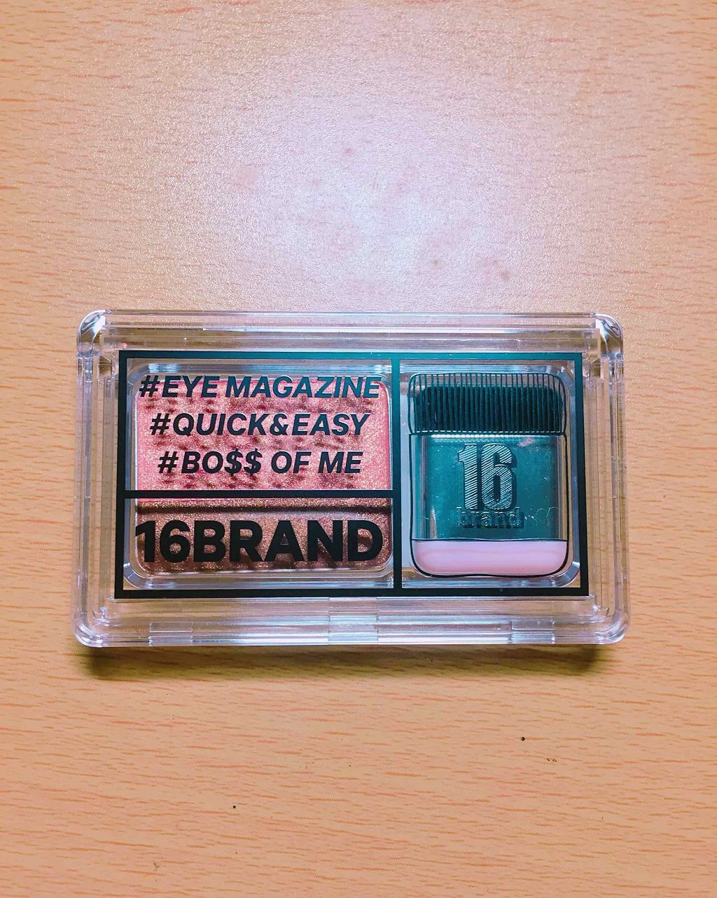 16 EYE MAGAZINE/16BRAND/アイシャドウパレットを使ったクチコミ(2枚目)