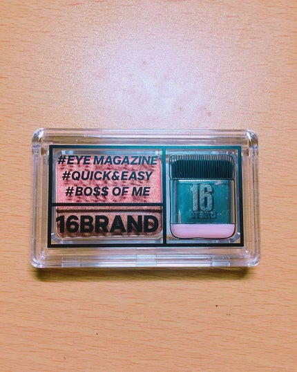 16 EYE MAGAZINE/16BRAND/アイシャドウパレットを使ったクチコミ(2枚目)