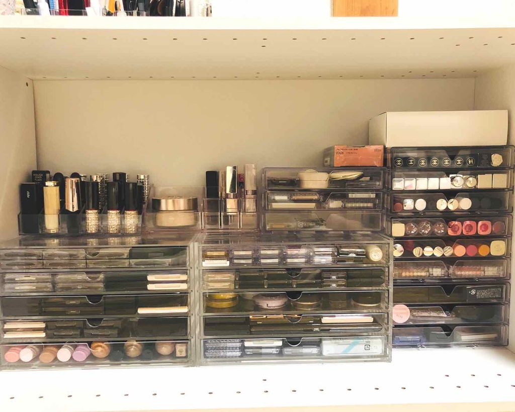 3段式クリアーケース/DAISO/その他化粧小物を使ったクチコミ(2枚目)