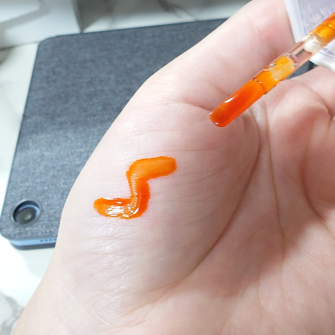 リップティーク/oiad/口紅を使ったクチコミ(3枚目)