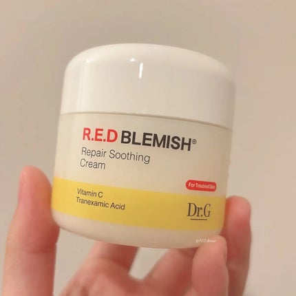 レッドブレミッシュ リペアスージングクリーム/Dr.G/フェイスクリームを使ったクチコミ(1枚目)