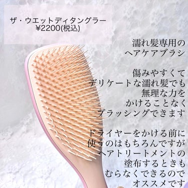 ザ・アルティメット/TANGLE TEEZER/ヘアブラシを使ったクチコミ（2枚目）