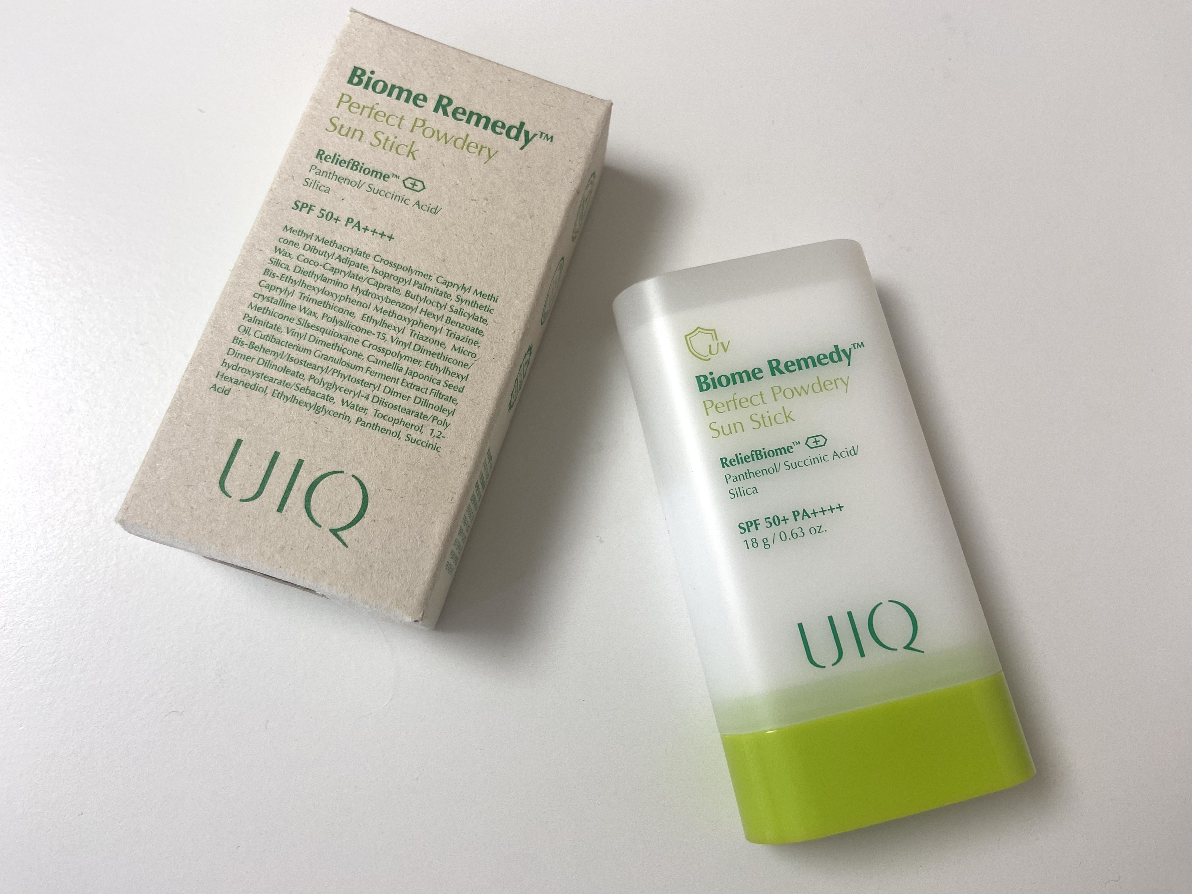 バイオームパーフェクトさらさらUVスティック/UIQ/日焼け止めスティックを使ったクチコミ（1枚目）