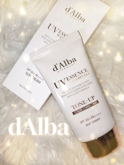 ウォータフルトーンアップサンクリーム/ダルバ/日焼け止めクリームを使ったクチコミ(1枚目)