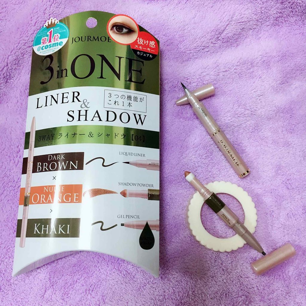 3WAYアイライナー＆シャドウ/ジュールモエ/ペンシルアイライナーを使ったクチコミ（1枚目）