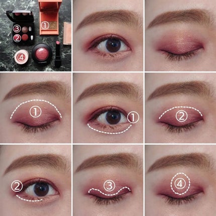 レ キャトル オンブル/CHANEL/アイシャドウパレットを使ったクチコミ(4枚目)