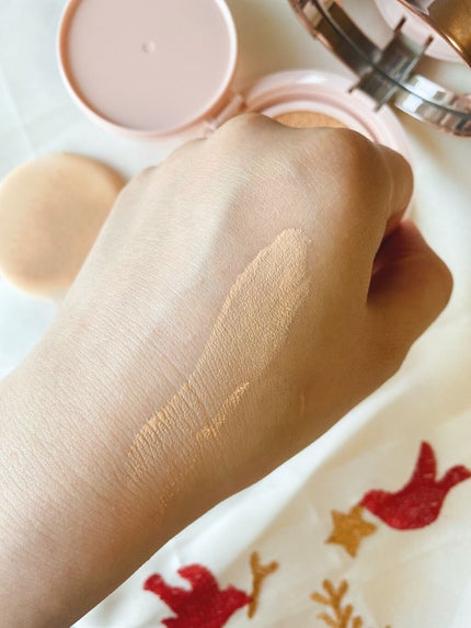 キル カバー ピンク グロウ クリーム クッション/CLIO/クッションファンデーションを使ったクチコミ(2枚目)