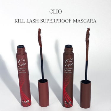 キル ラッシュ スーパープルーフ マスカラ 01 LONG CURLING/CLIO/マスカラを使ったクチコミ（1枚目）