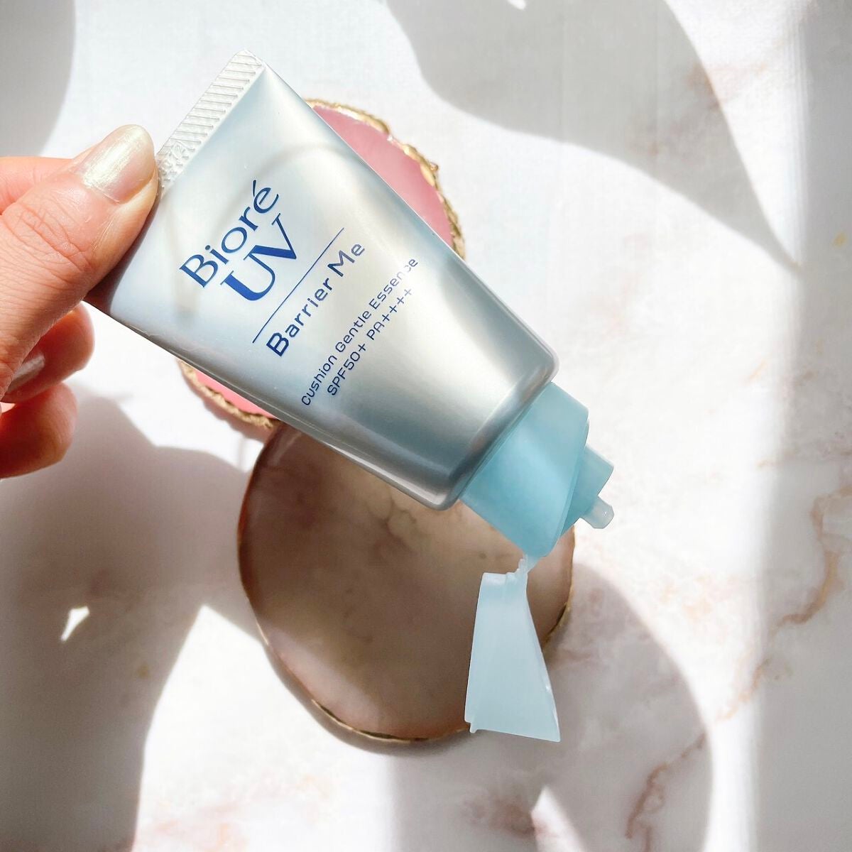 ビオレUV バリアミー クッションジェントルエッセンス		/ビオレ/日焼け止めクリームを使ったクチコミ(3枚目)