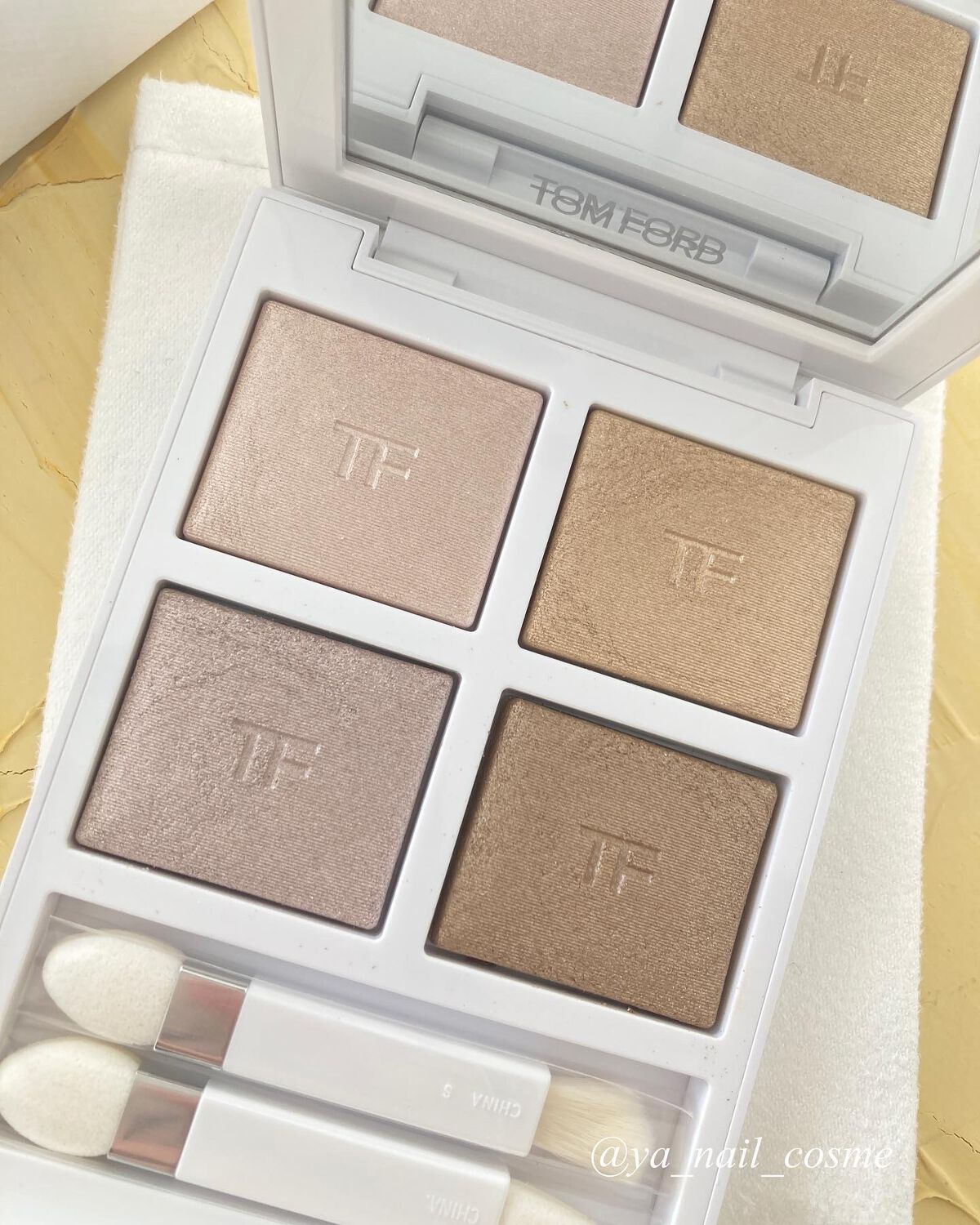 ソレイユ アイ カラー クォード 002/TOM FORD BEAUTY/アイシャドウパレットを使ったクチコミ（2枚目）