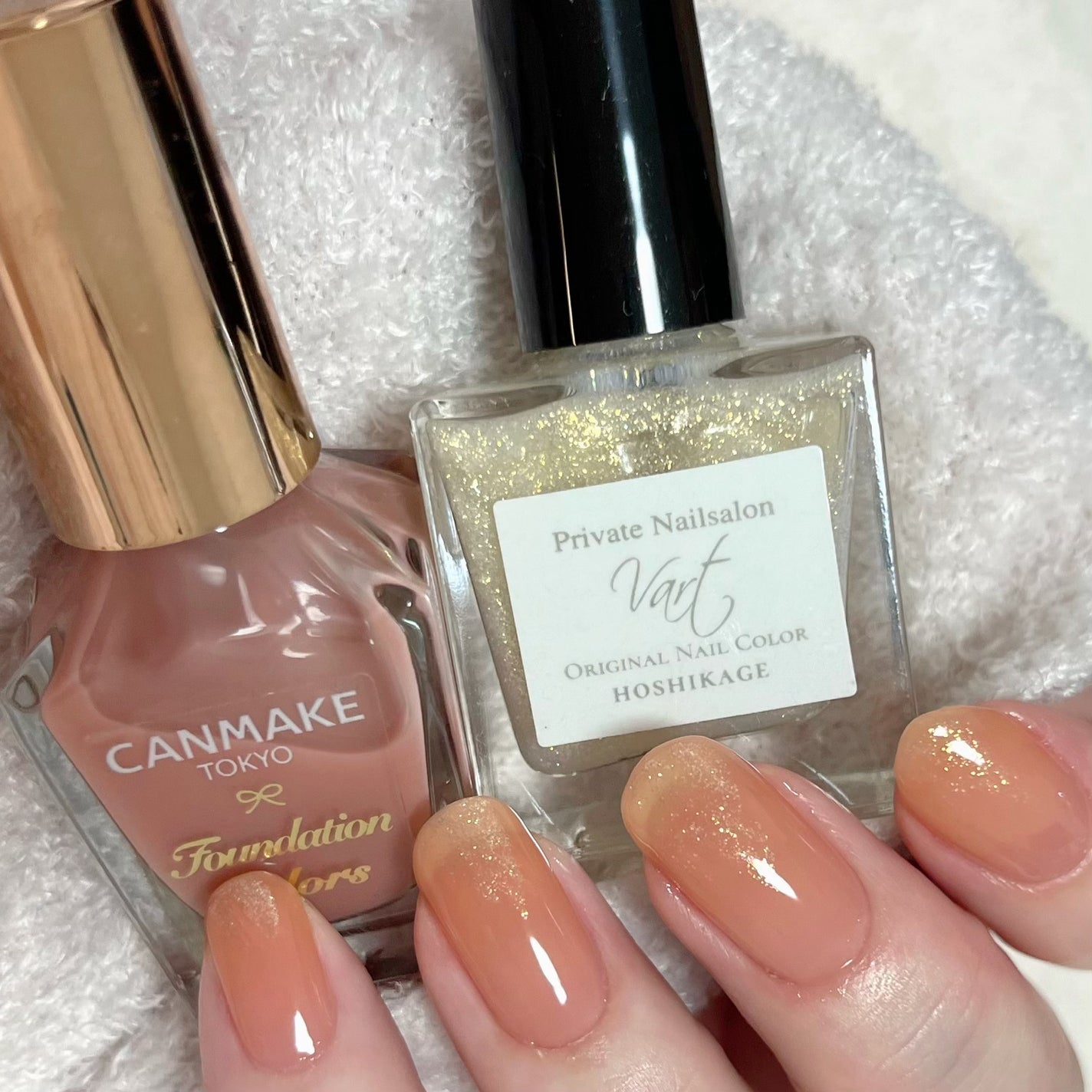 ファンデーションカラーズ/キャンメイク/マニキュアを使ったクチコミ(1枚目)