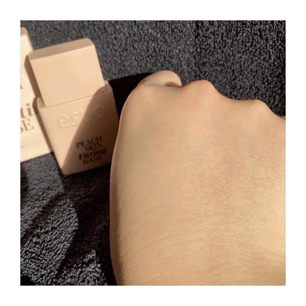 ピーチスキンフィッティングベース/espoir/化粧下地を使ったクチコミ(6枚目)