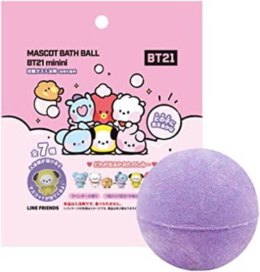 ソロモン商事 MASCOT BATH BALL BT21 minini