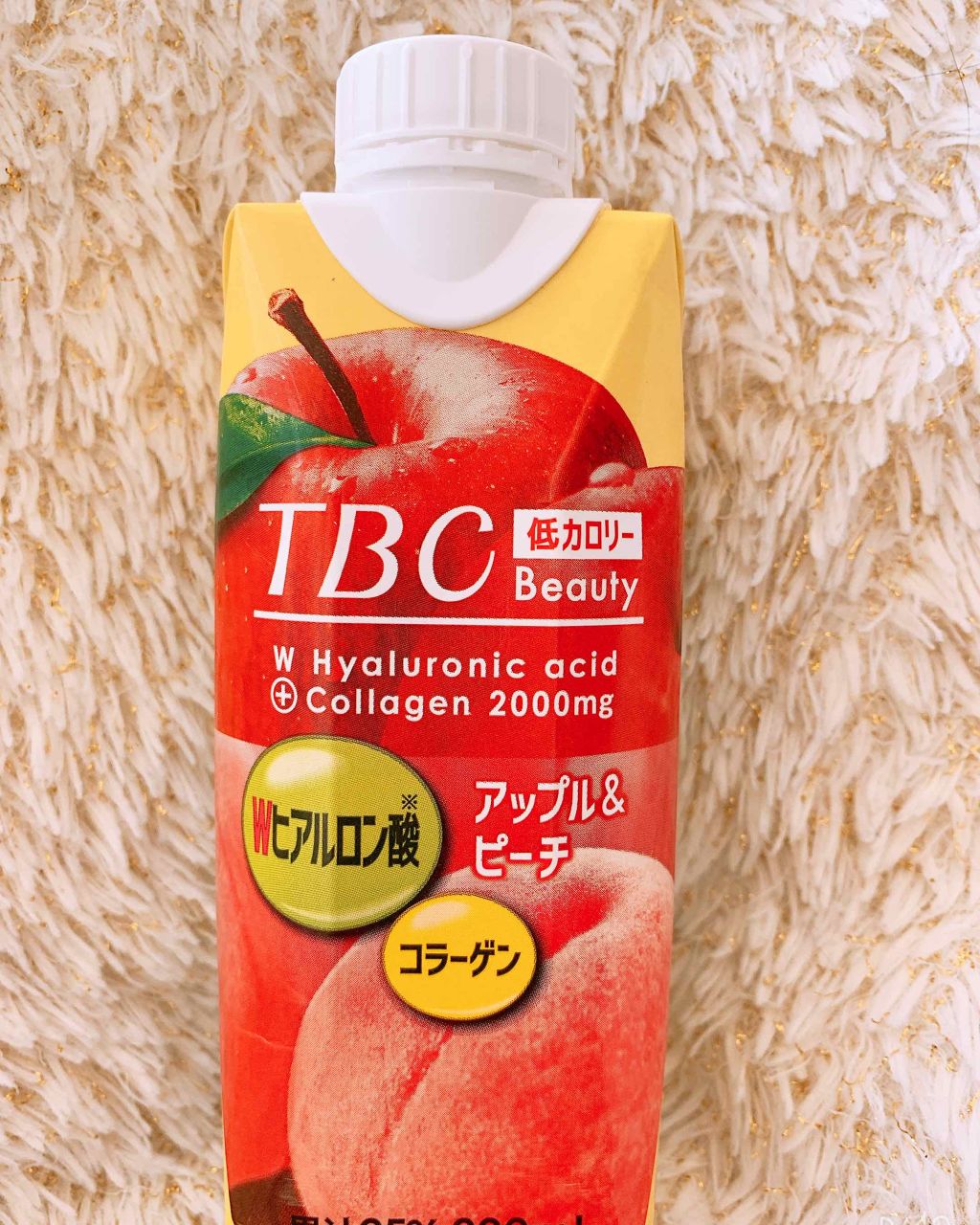 Wヒアルロン酸コラーゲン アップル＆ピーチ/TBC/美容ドリンクを使ったクチコミ（1枚目）