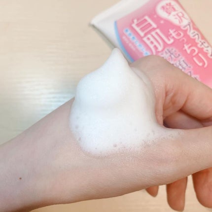 贅沢プラセンタのもっちり白肌洗顔フォーム/ホワイトラベル/洗顔フォームを使ったクチコミ(4枚目)