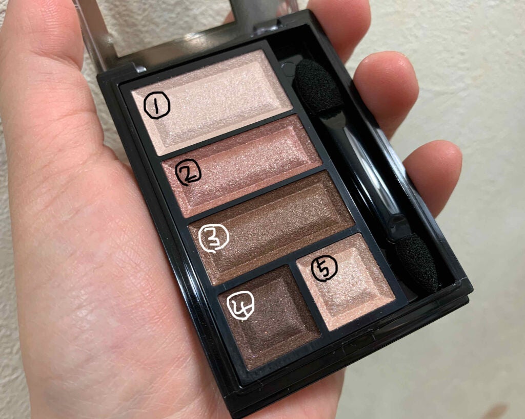 ショコラスウィート アイズ/リンメル ロンドン/アイシャドウパレットを使ったクチコミ(2枚目)