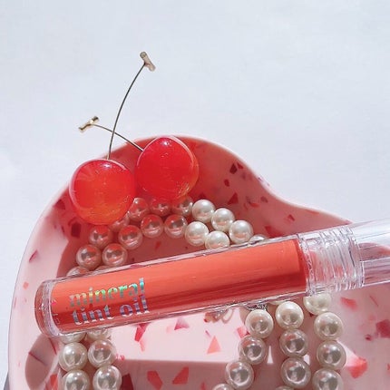 ミネラルティントオイル/4U2/リップティントを使ったクチコミ(8枚目)