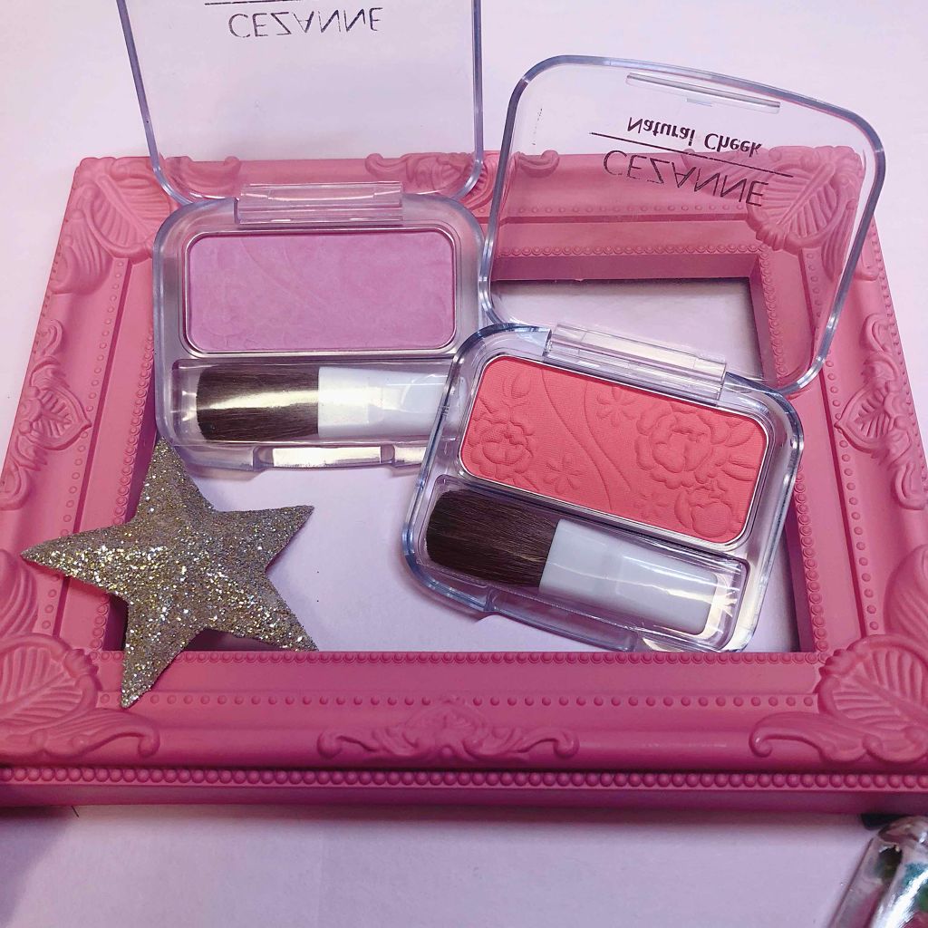 ナチュラル チークN/CEZANNE/パウダーチークを使ったクチコミ(1枚目)