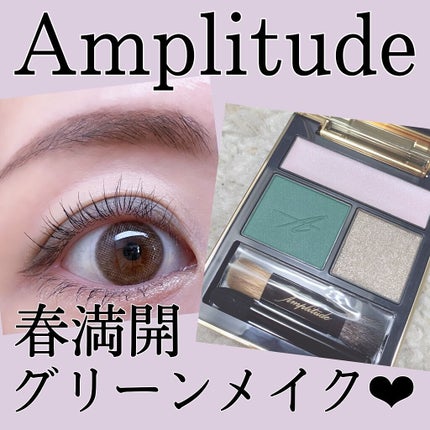 コンスピキュアス アイズ/Amplitude/アイシャドウパレットを使ったクチコミ(1枚目)