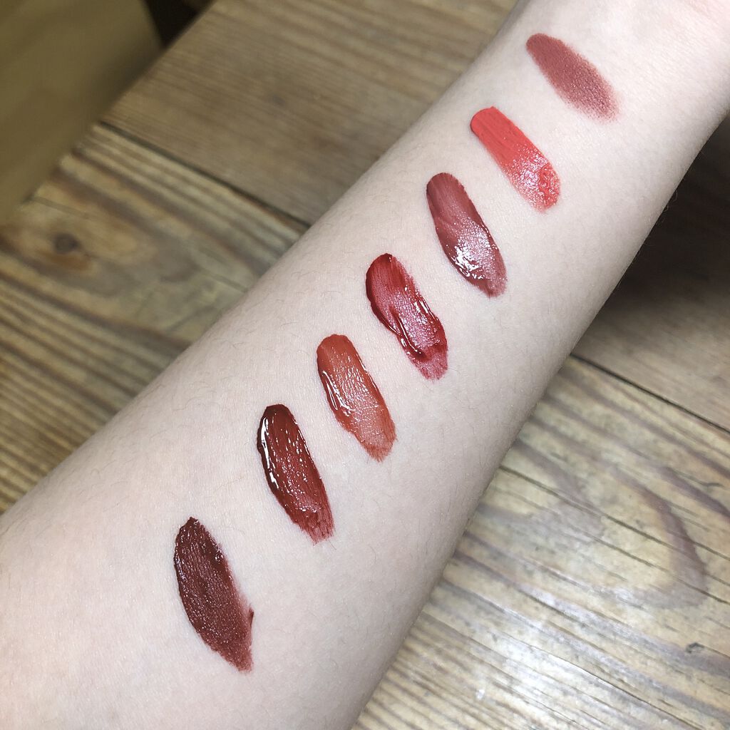 ジューシーラスティングティント/rom&nd/リップティントを使ったクチコミ（2枚目）