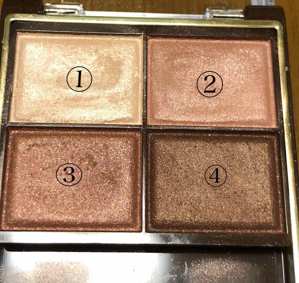 スキニーリッチシャドウ/excel/アイシャドウパレットを使ったクチコミ（2枚目）