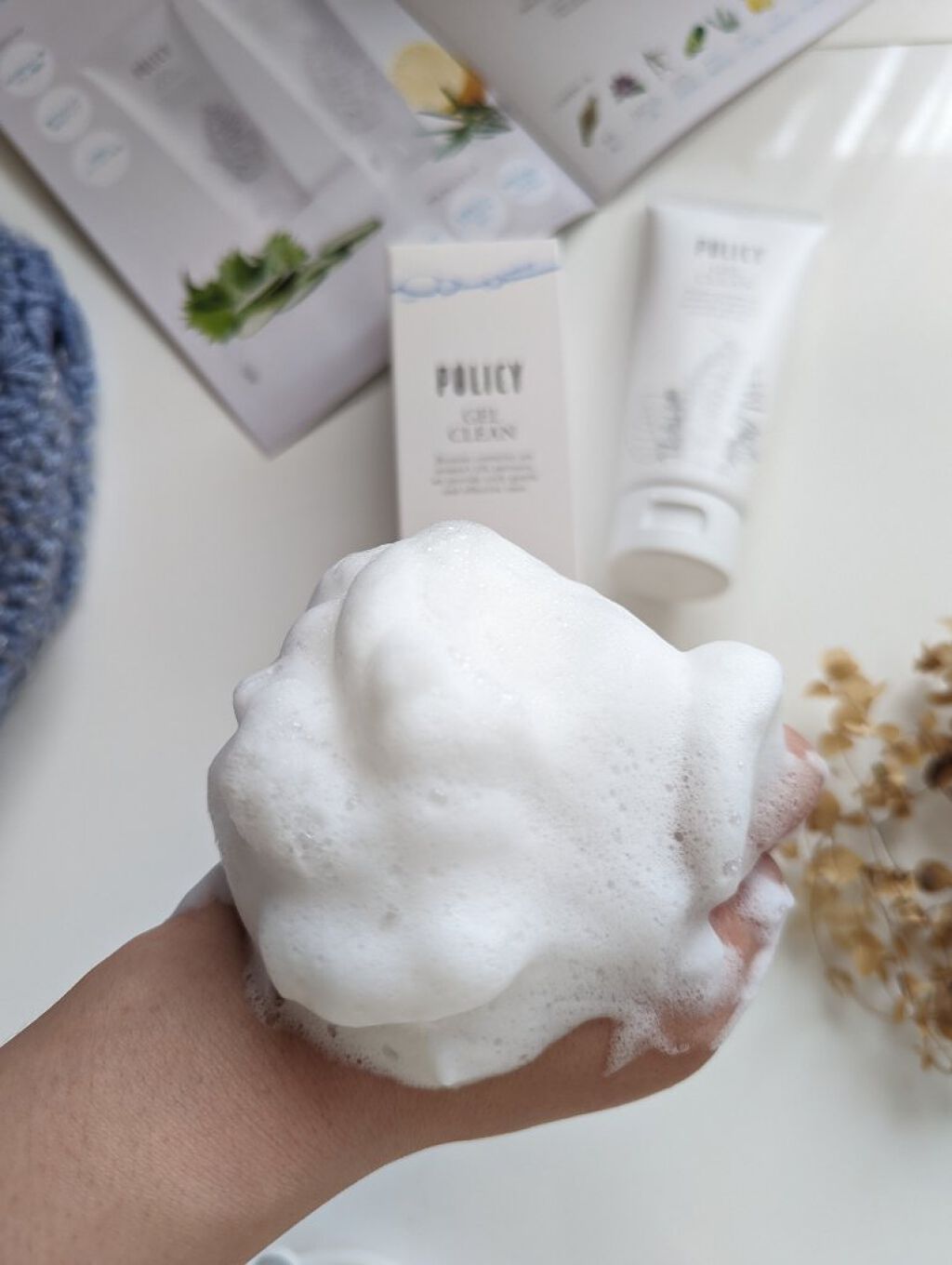 ゲルクリーン/ポリシー化粧品/洗顔フォームを使ったクチコミ（1枚目）