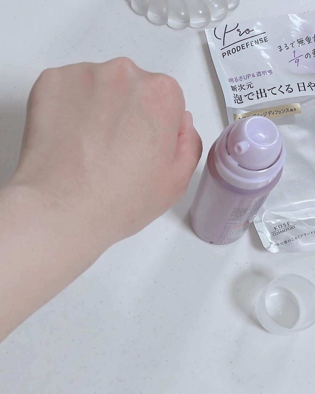 プロディフェンス オールインワンUV ムース/サンカット®/日焼け止めクリームを使ったクチコミ(6枚目)