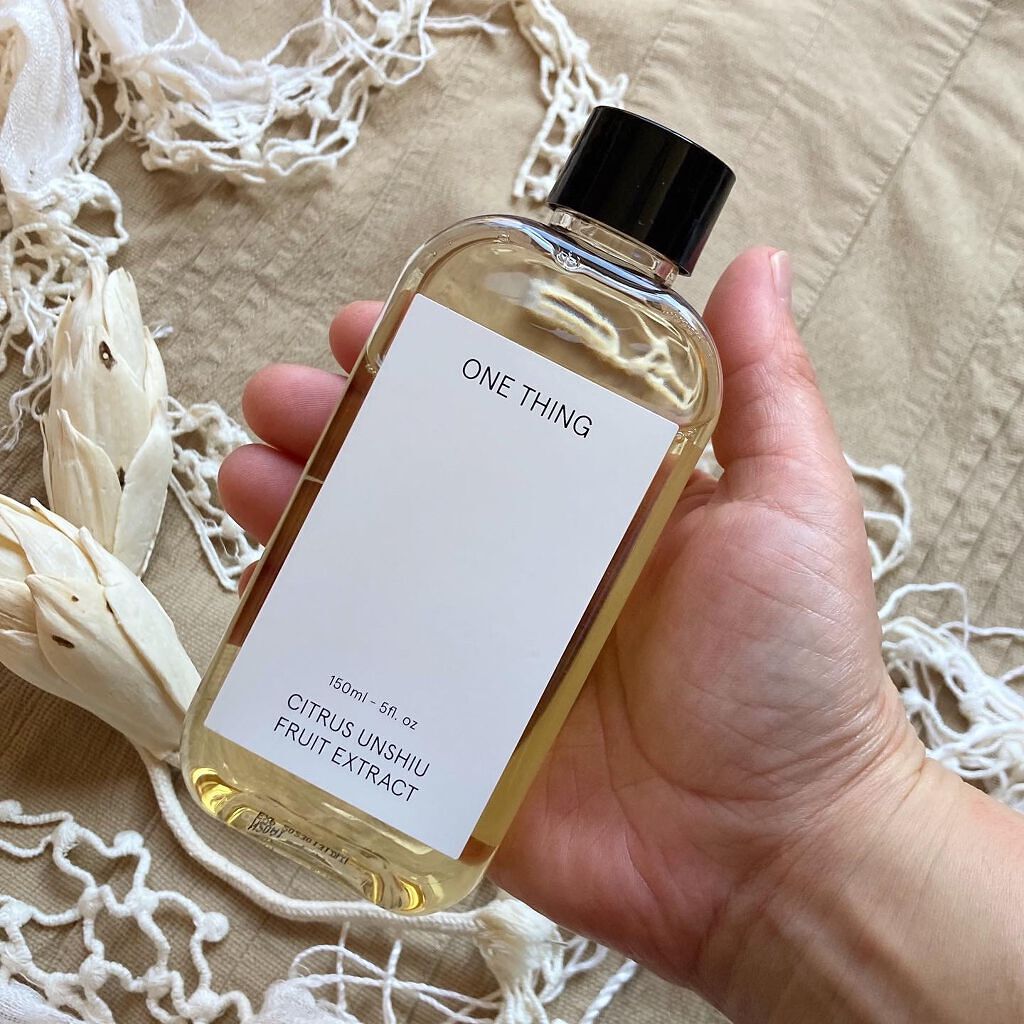 青みかん化粧水/ONE THING/化粧水を使ったクチコミ（3枚目）