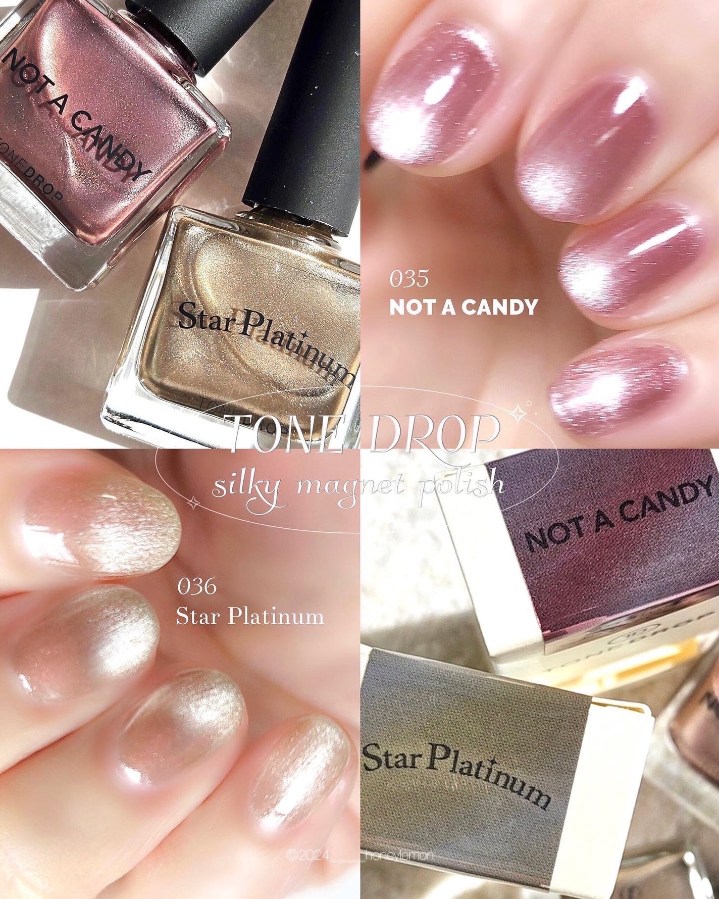 TONE DROP ネイルポリッシュ/D-UP/マニキュアを使ったクチコミ(1枚目)