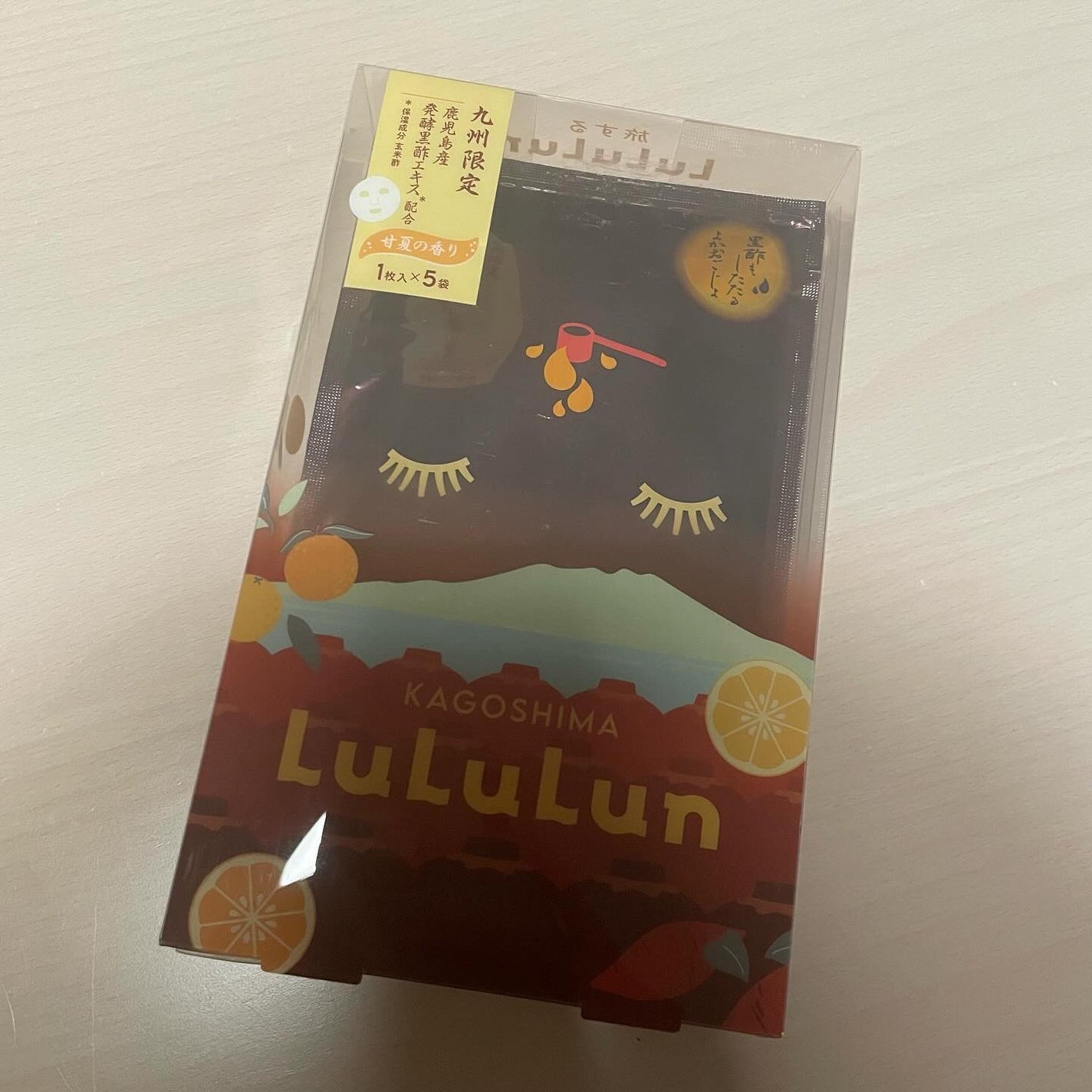 九州ルルルン(甘夏の香り)/ルルルン/シートマスク・パックを使ったクチコミ(2枚目)