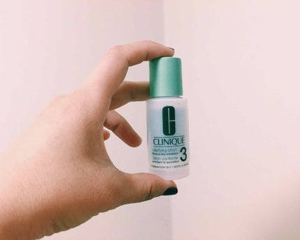 クラリファイング ローション 3/CLINIQUE/拭き取り化粧水を使ったクチコミ(1枚目)