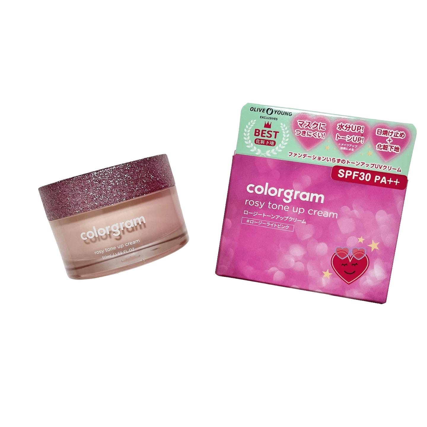 ロージー トーンアップクリーム /Colorgram/化粧下地を使ったクチコミ（1枚目）