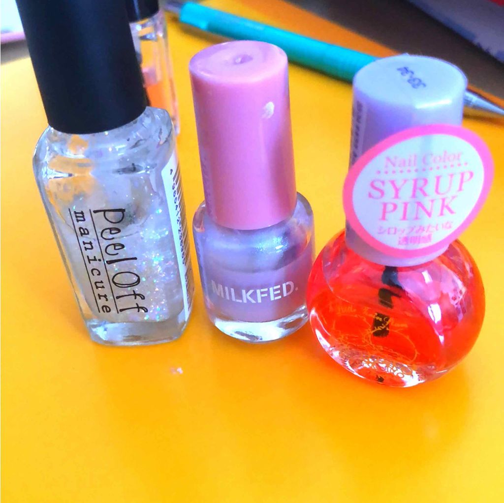 ピールオフマニキュア/キャンドゥ/マニキュアを使ったクチコミ(2枚目)