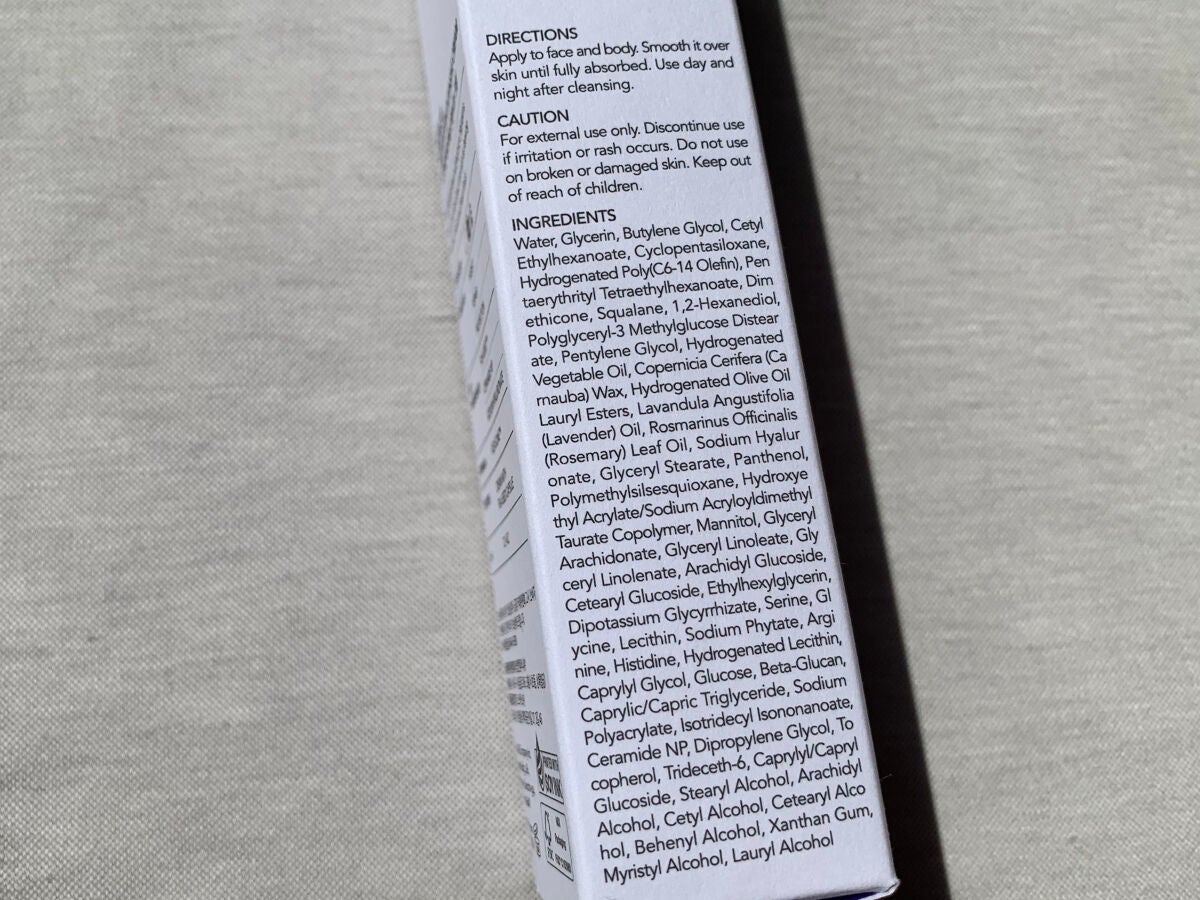 バリアダームモイストクリーム/SKIN&LAB/フェイスクリームを使ったクチコミ(3枚目)