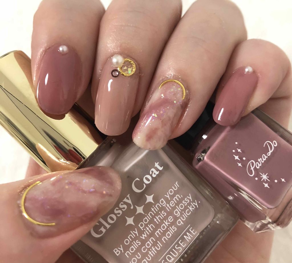 クイッククリスタルコート/ネイリスト/ネイルトップコートを使ったクチコミ(1枚目)