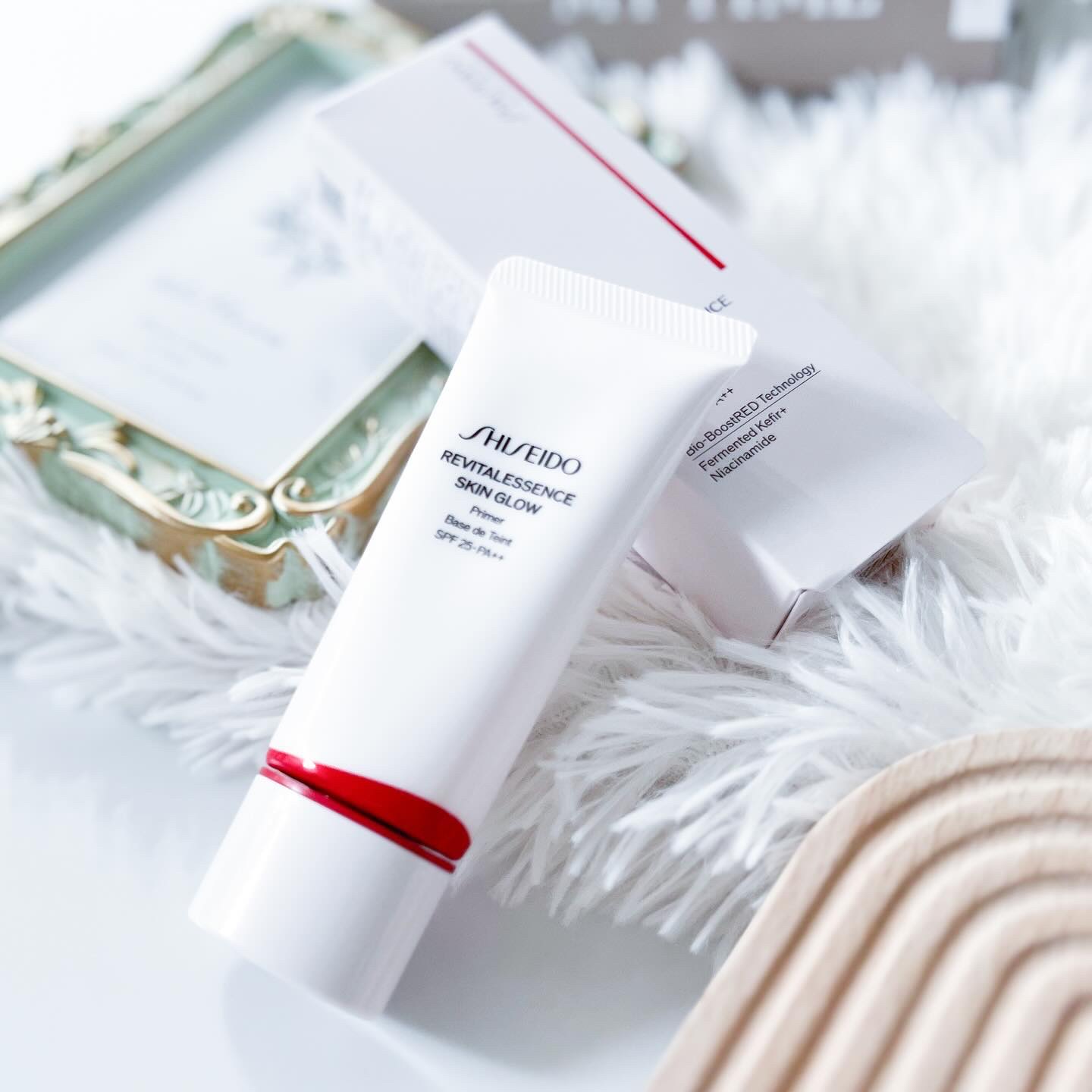 エッセンス スキングロウ プライマー	/SHISEIDO/化粧下地を使ったクチコミ（3枚目）