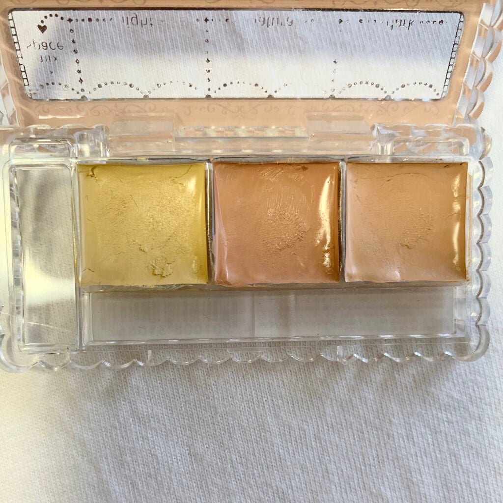 カラーミキシングコンシーラー/キャンメイク/パレットコンシーラーを使ったクチコミ(2枚目)