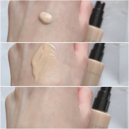 クラリティフロウリクイド/LUNASOL/リキッドファンデーションを使ったクチコミ(2枚目)