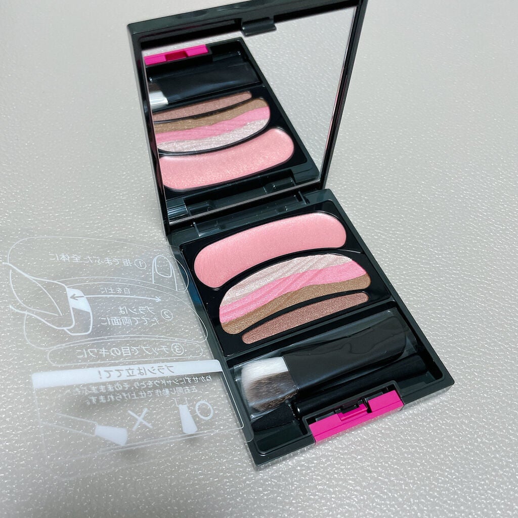 ブラシひと塗りシャドウN/オーブ/アイシャドウパレットを使ったクチコミ(2枚目)