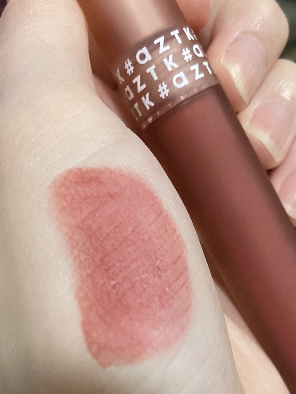 エアリーマットリップ/aZTK/口紅を使ったクチコミ（2枚目）