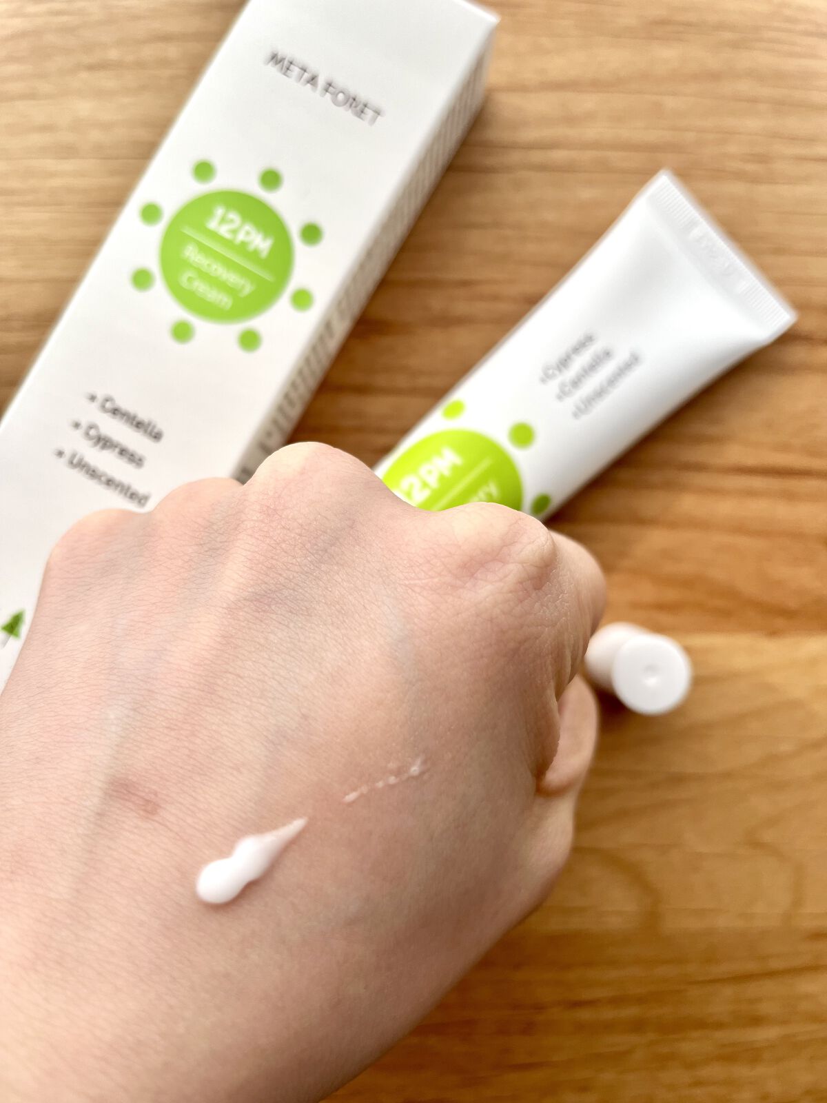 12PM リカバリークリーム/meta foret /フェイスクリームを使ったクチコミ（2枚目）