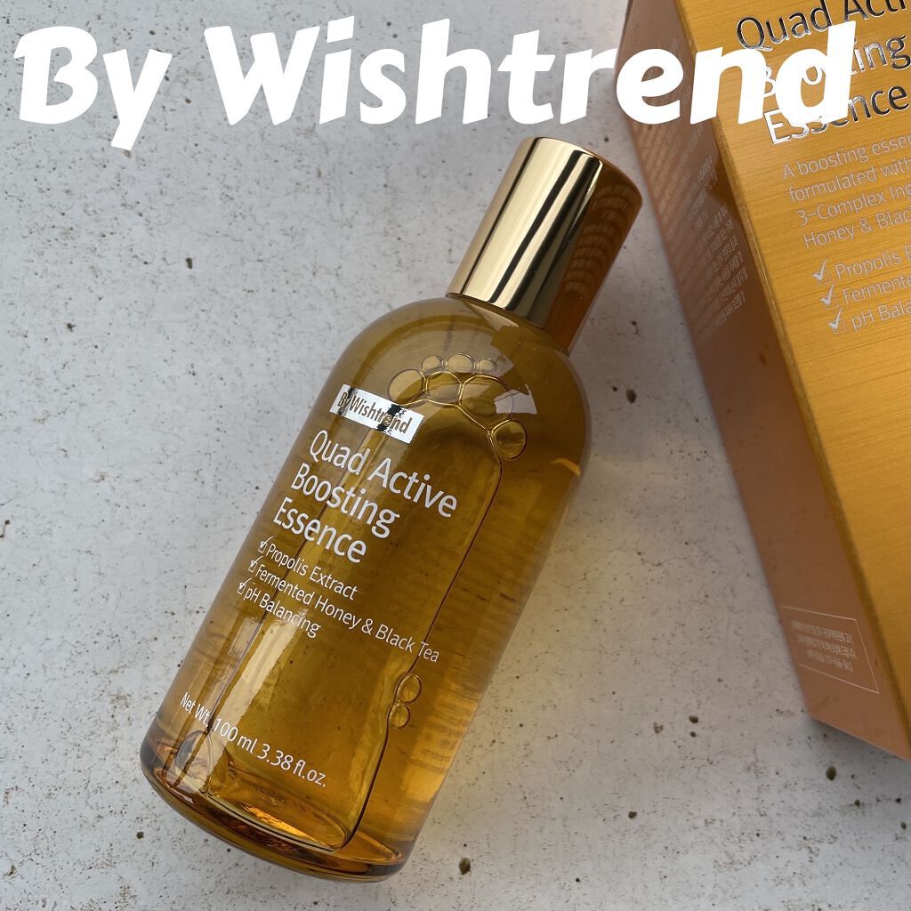 クアッドアクティブブースティングエッセンス/By Wishtrend/美容液を使ったクチコミ（1枚目）