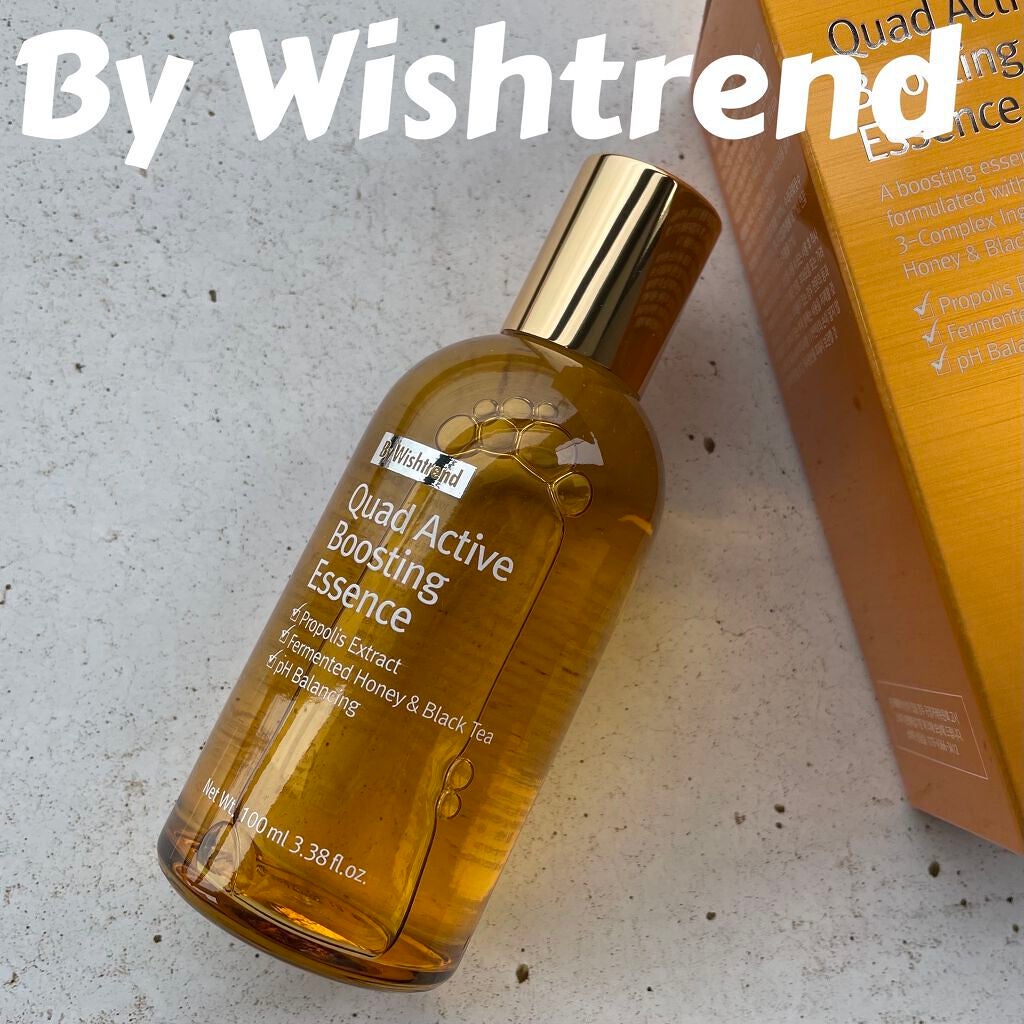 クアッドアクティブブースティングエッセンス/By Wishtrend/美容液を使ったクチコミ(1枚目)